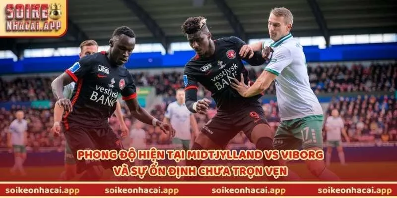 Phong độ hiện tại Midtjylland vs Viborg và sự ổn định chưa trọn vẹn